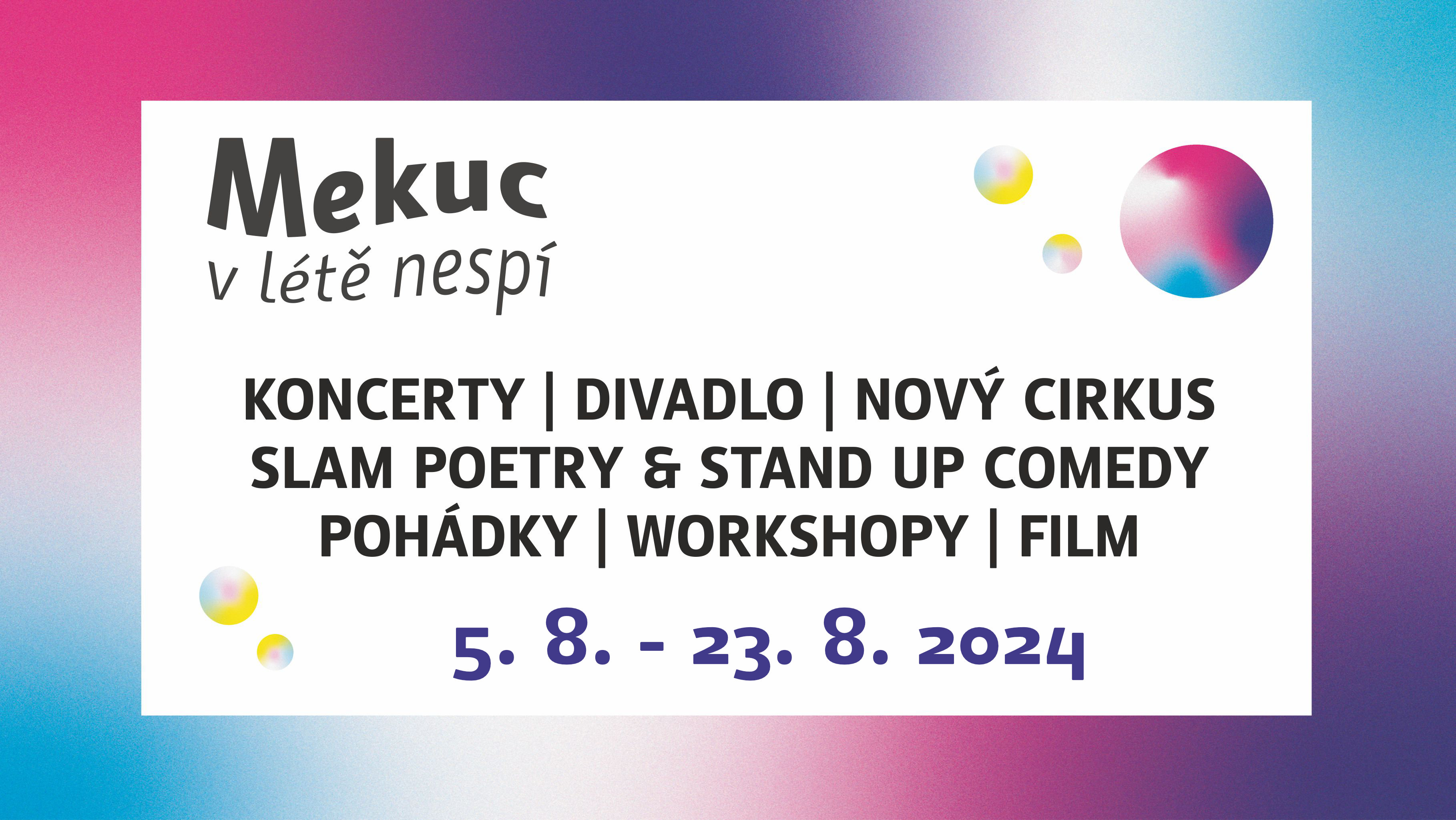 Slavnostní otevření letního parku